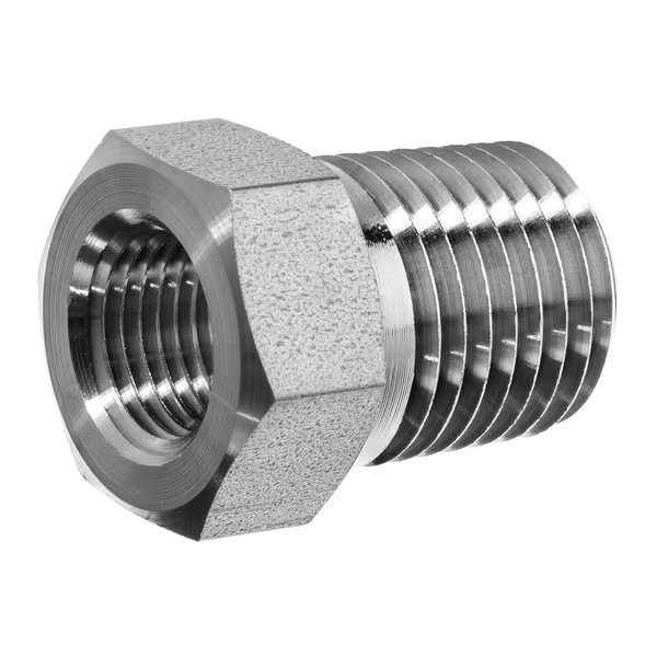 Steel Instrumentation Fitting Hex Bushing 1/4